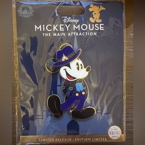 Disney Mickey The Main Attraction Cinderella Castle Jumbo Pin